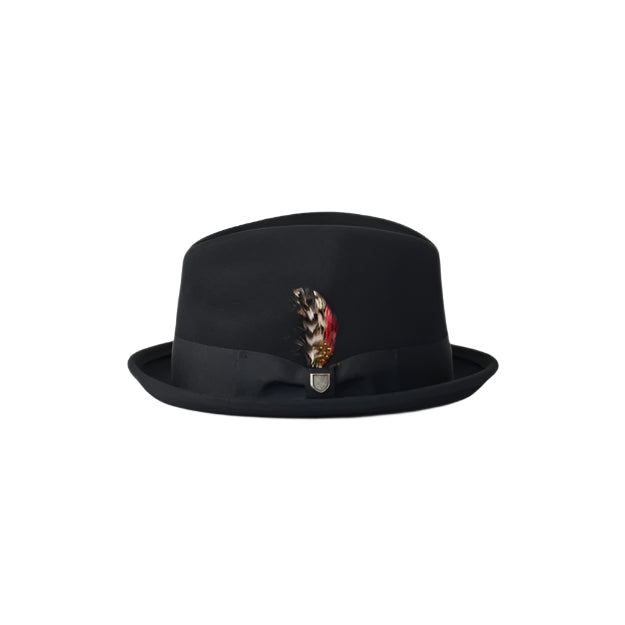 Brixton - Gain Fedora - Black - Velocity 21