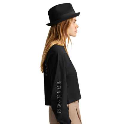 Brixton - Gain Fedora - Black - Velocity 21