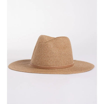 Giselse Straw Hat - Natural/Caramel - Rusty - Velocity 21