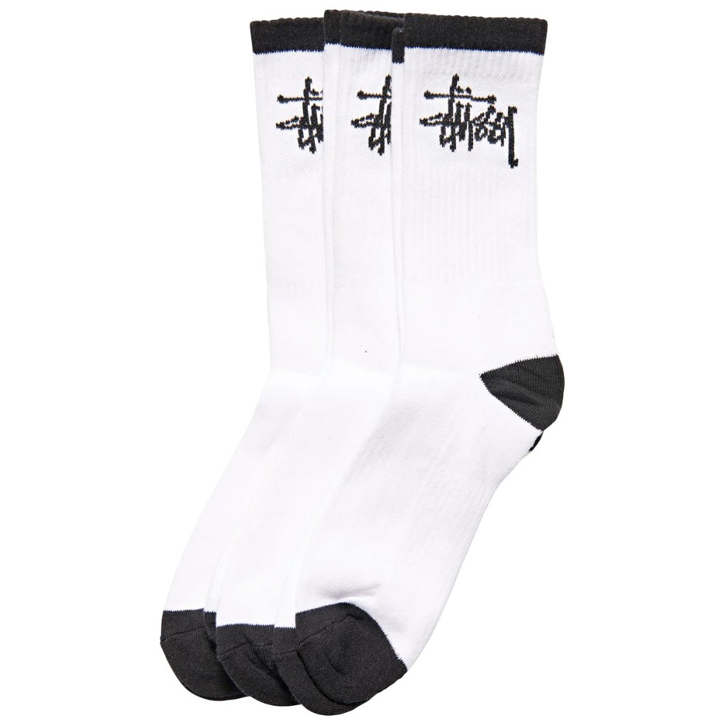 Globe - Graffiti Crew Sock - White - Velocity 21