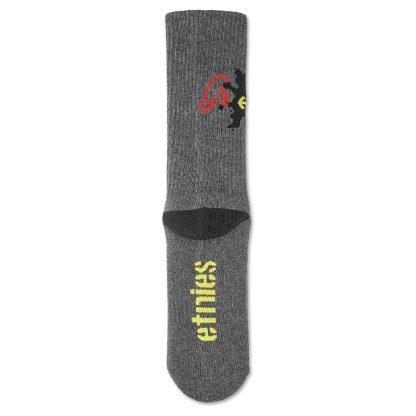 Etnies - Grizzly Crew Sock - Black - Velocity 21