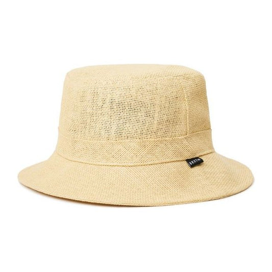 Brixton - Hardy Straw Bucket Hat - Tan - Velocity 21