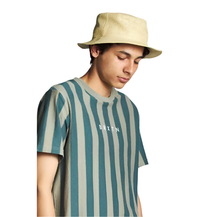 Brixton - Hardy Straw Bucket Hat - Tan - Velocity 21