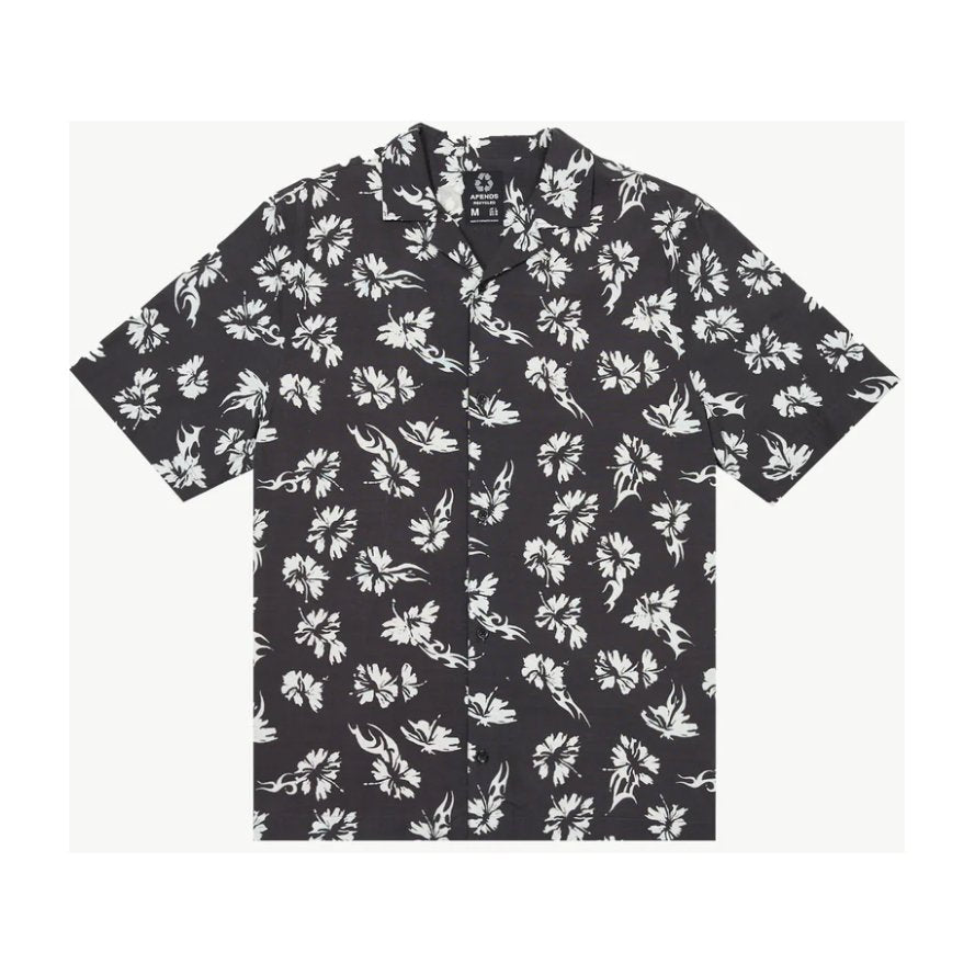 Hibiscus Recycled Cuban Shirt - Afends - Velocity 21