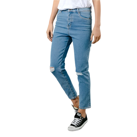 Rusty - High Straight Leg Jean - Velocity 21