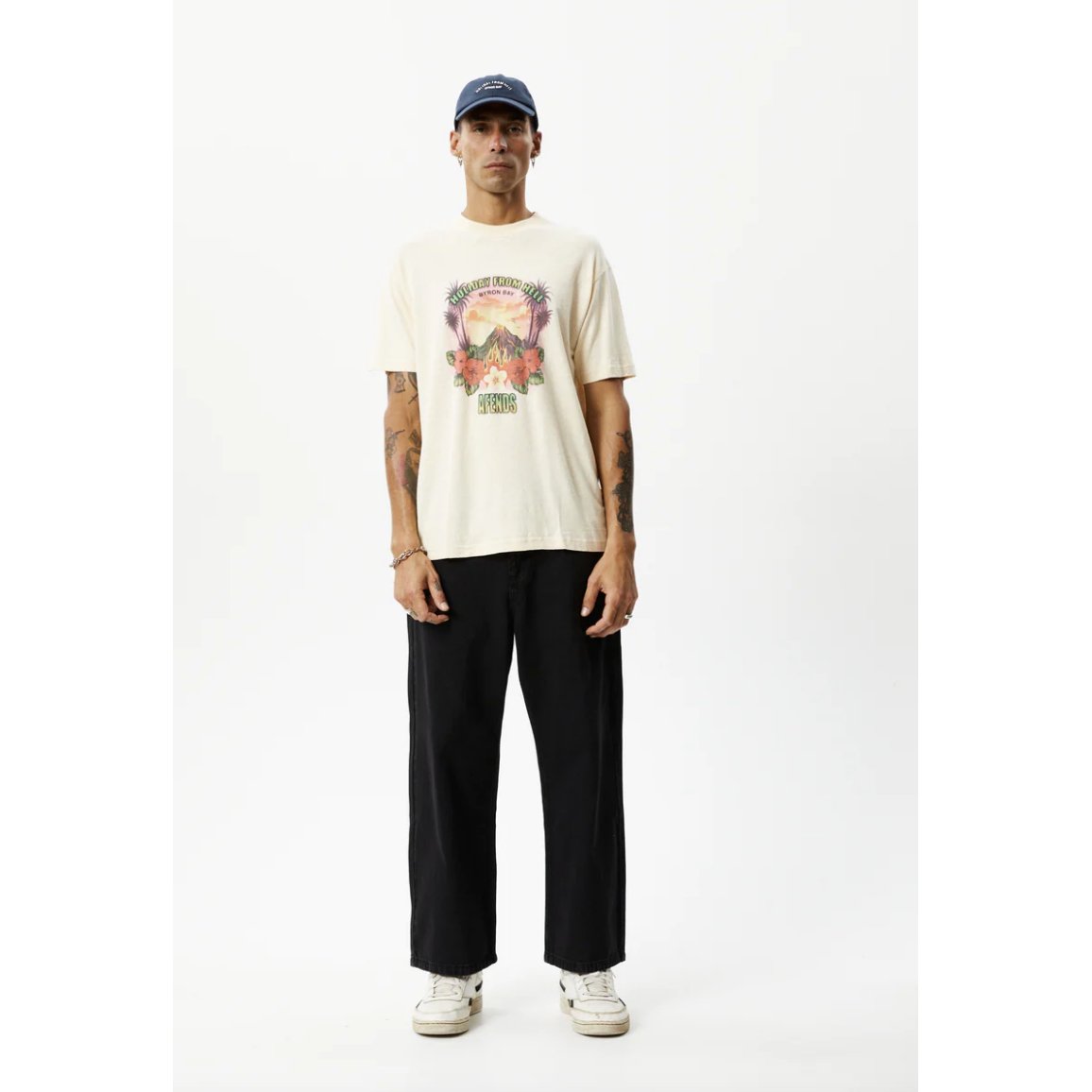 Afends - Holiday Hemp Boxy Fit Tee - Velocity 21