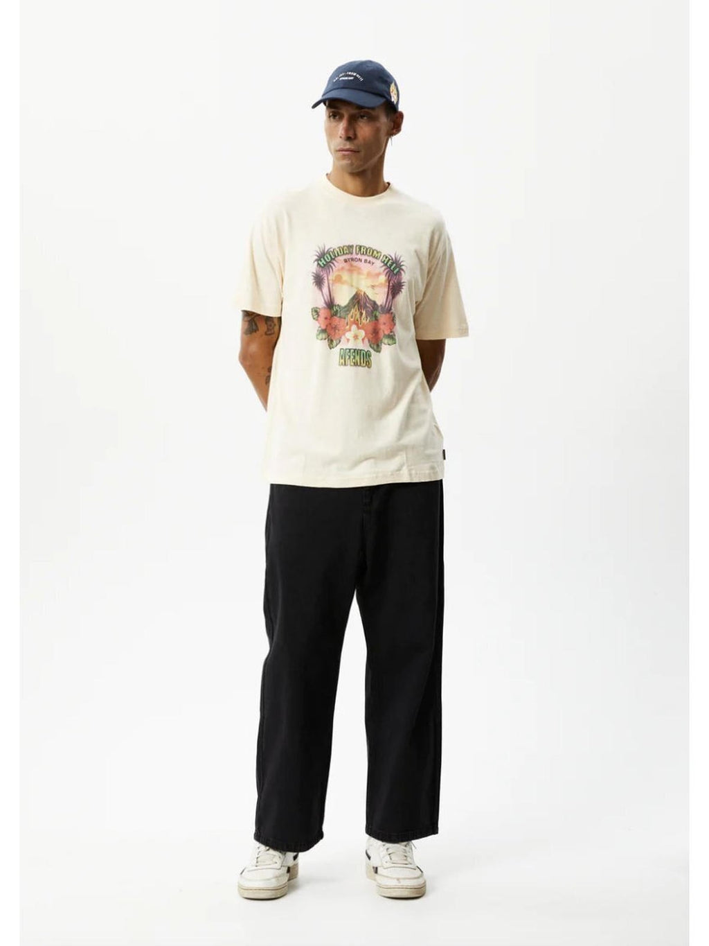 Afends - Holiday Hemp Boxy Fit Tee - Velocity 21