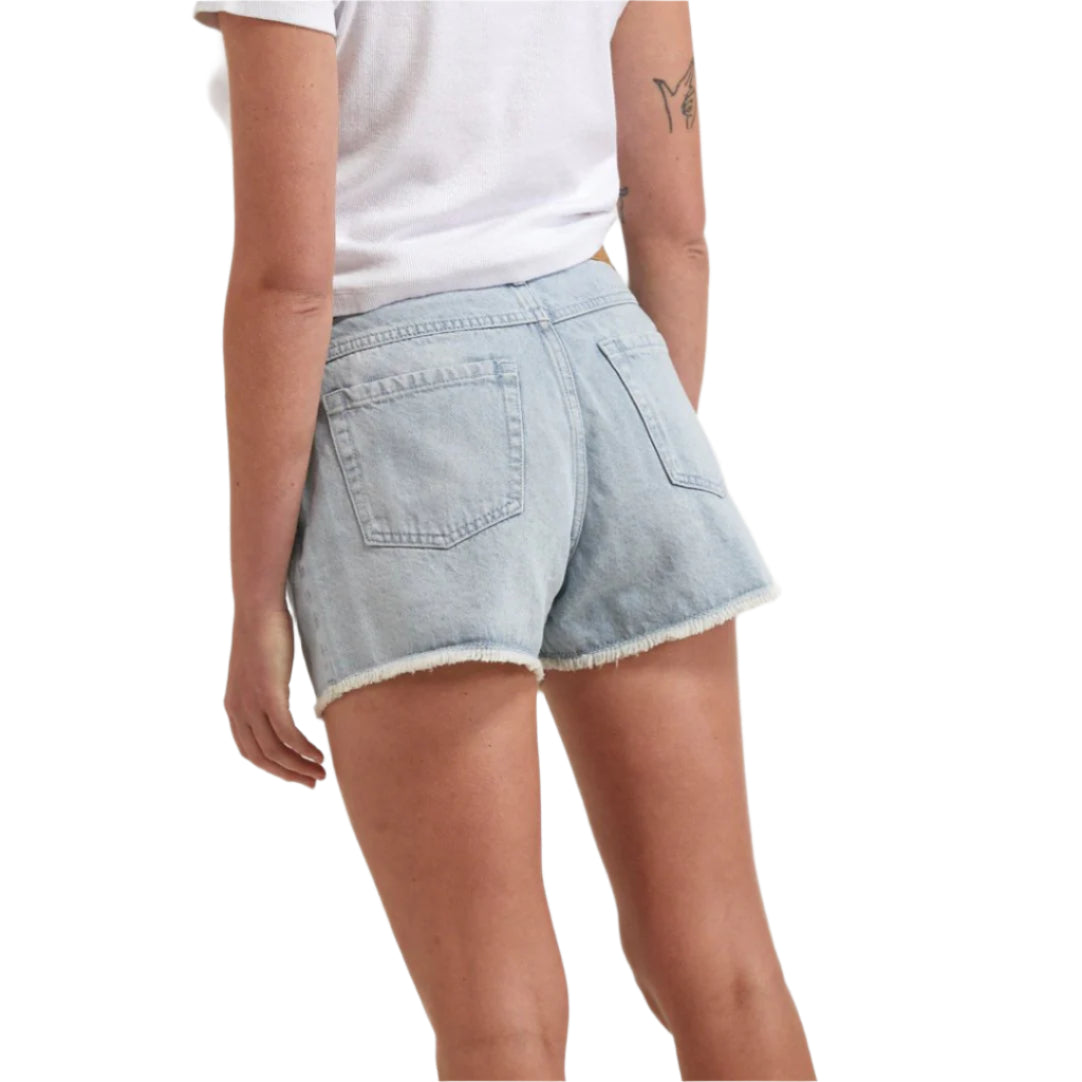 Afends - Isabella Hemp Denim Low Rise Short - Velocity 21