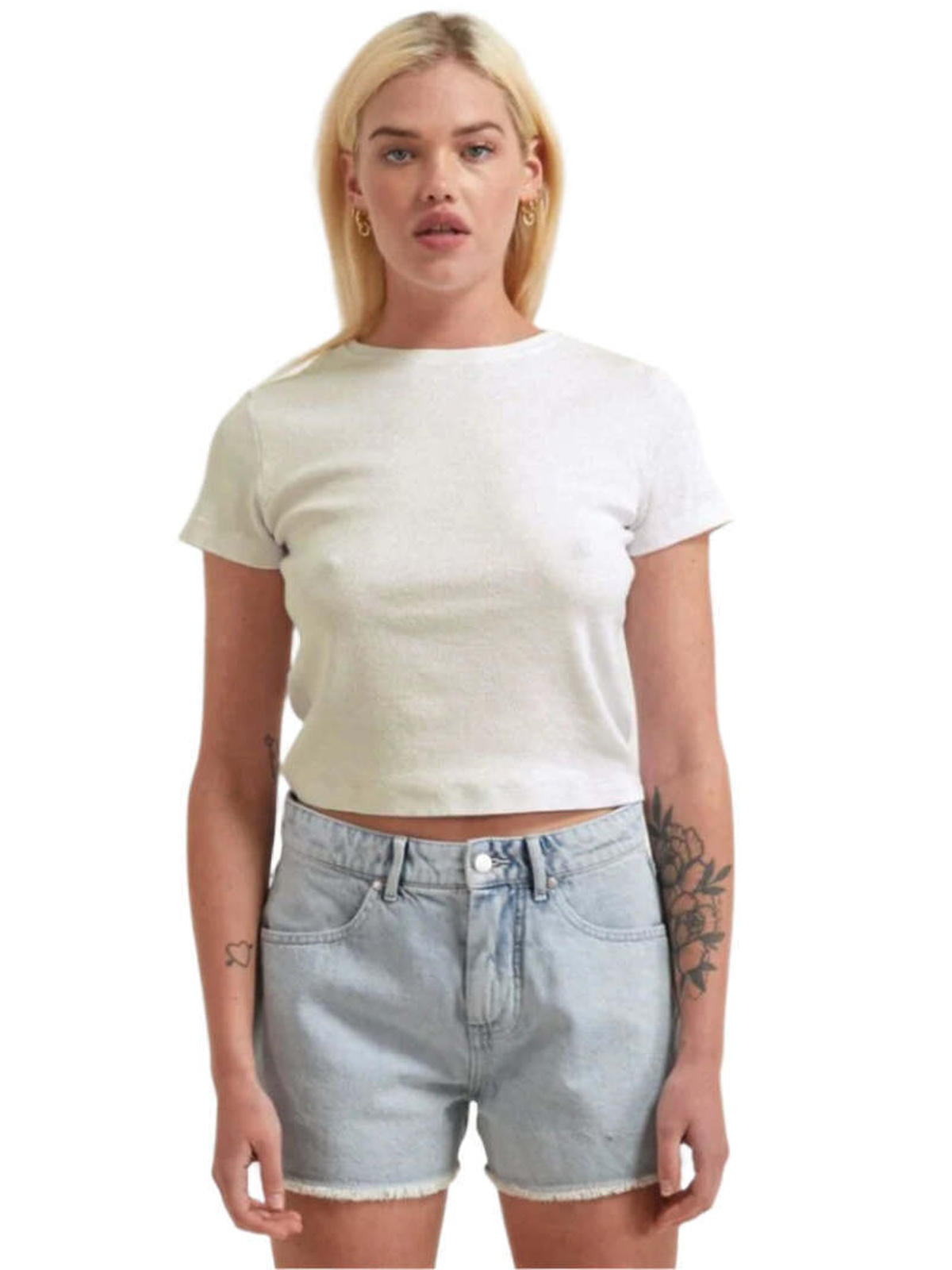 Afends - Isabella Hemp Denim Low Rise Short - Velocity 21