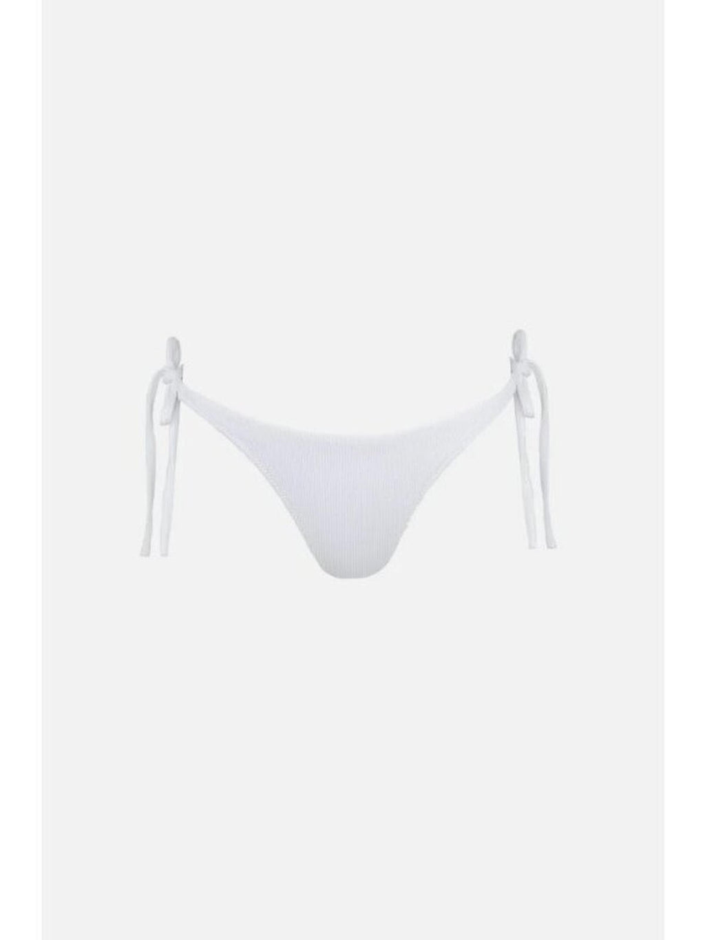 Rhythm - Isla Rib Eco Tie Side Hi Cut Pant - White - Velocity 21