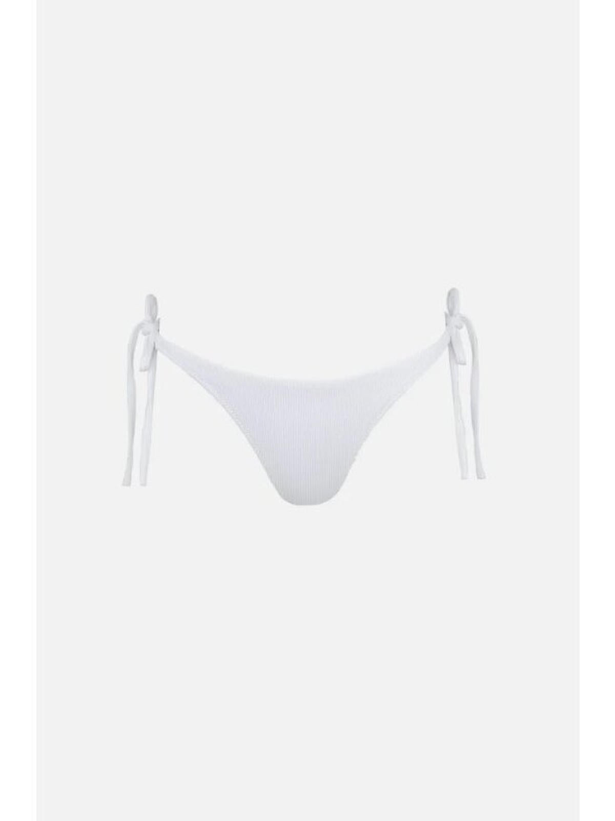 Rhythm - Isla Rib Eco Tie Side Hi Cut Pant - White - Velocity 21