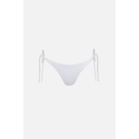 Rhythm - Isla Rib Eco Tie Side Hi Cut Pant - White - Velocity 21