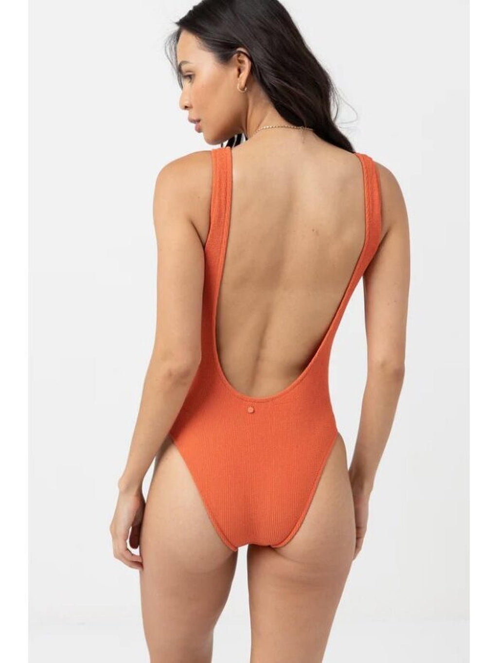 Rhythm - Isla Rib Scoop Neck One Piece - Velocity 21