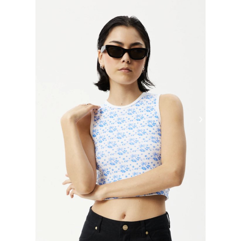 Afends - Jeet Dalston Recycled Ribbed Singlet - Velocity 21