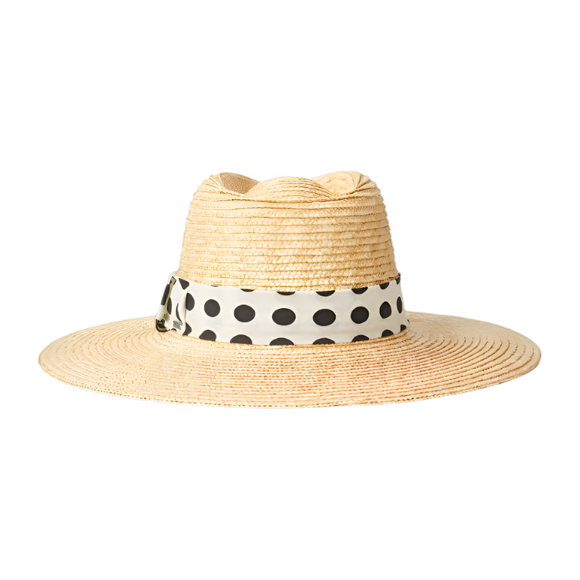 Brixton - Joanna Hat - Honey/Seasonal Print - Velocity 21