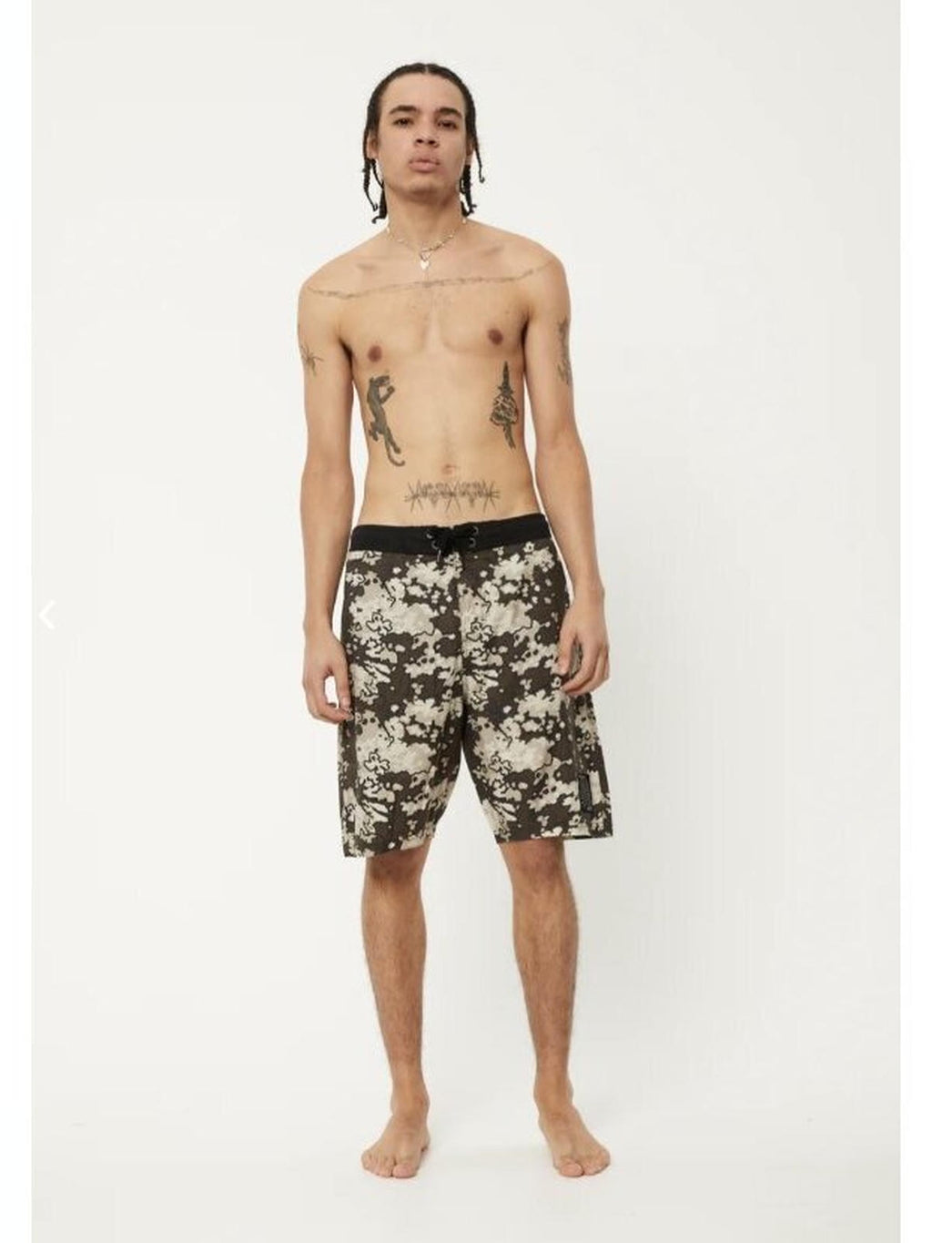 Afends - Jungle Hemp Fixed Waist Boardshort - Velocity 21