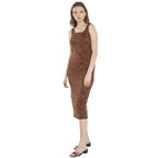 Thrills - Layla Dress - Washed Cocoa - Velocity 21