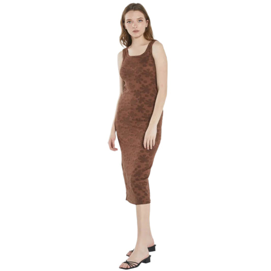 Thrills - Layla Dress - Washed Cocoa - Velocity 21