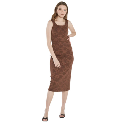 Thrills - Layla Dress - Washed Cocoa - Velocity 21