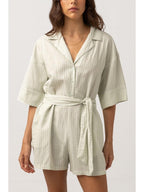 Rhythm - Maisy Check Vacay Romper - Velocity 21