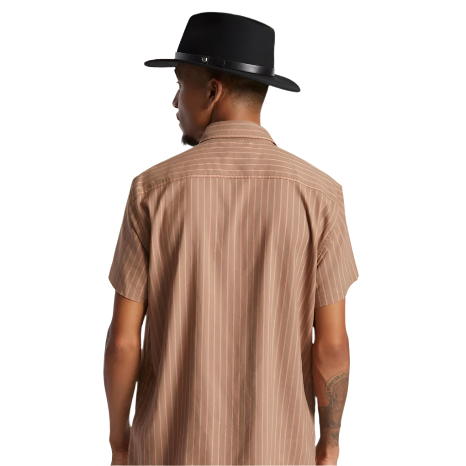 Brixton - Messer Fedora - Black/Black - Velocity 21