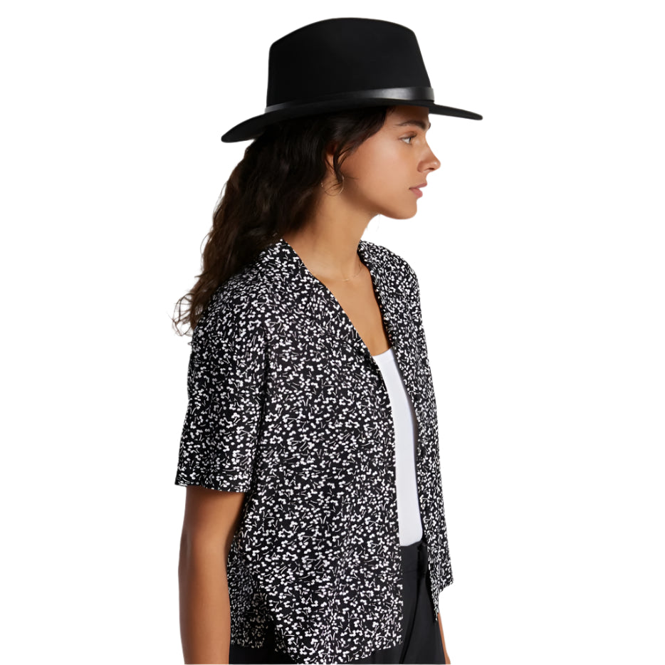 Brixton - Messer Fedora - Black/Black - Velocity 21