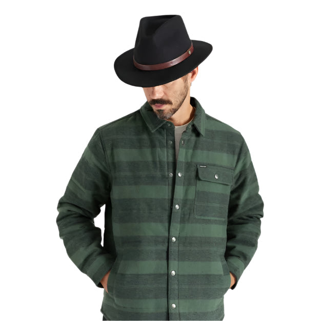 Brixton - Messer Fedora - Black - Velocity 21
