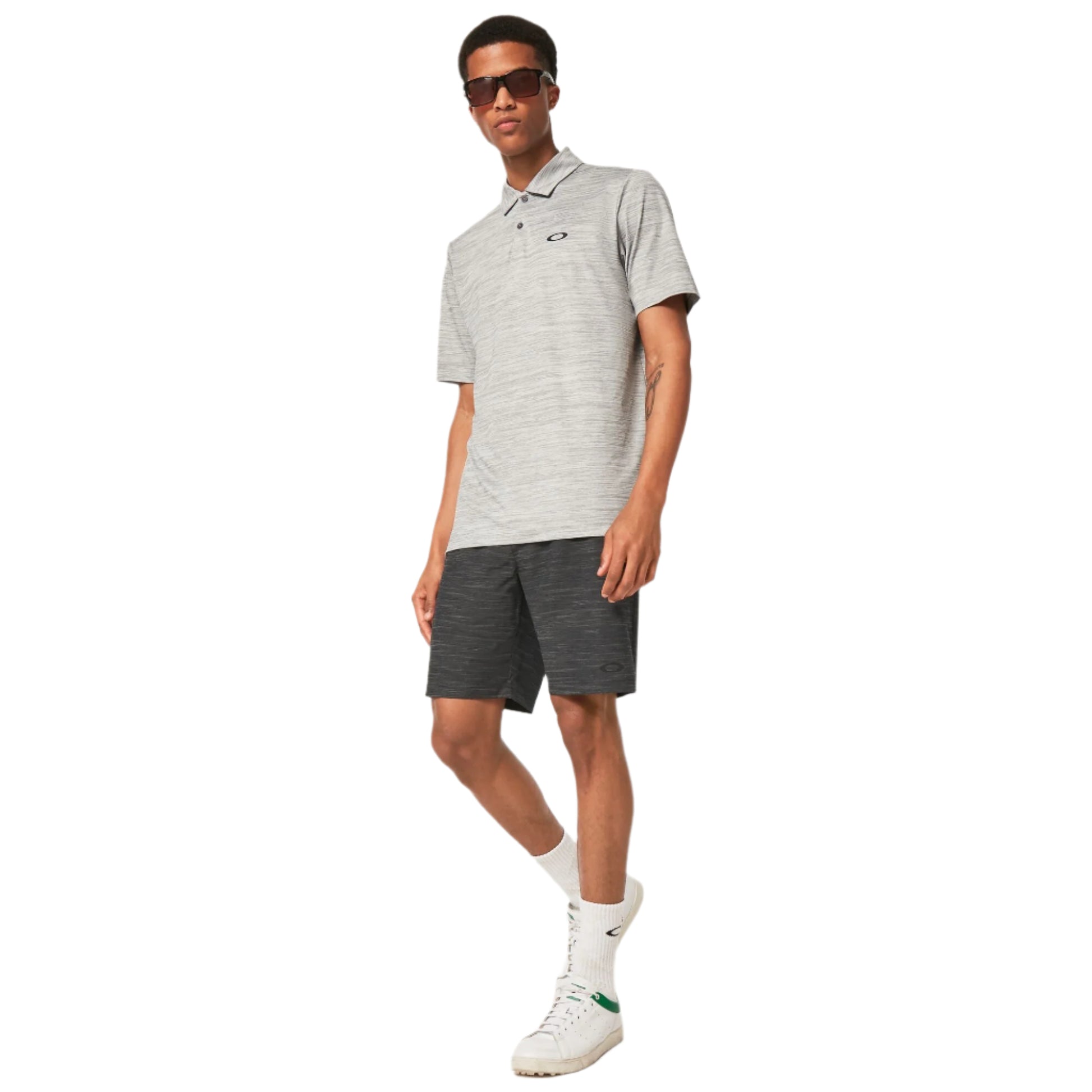 Oakley - New Galaxy Polo - New Athletic Heather - Velocity 21