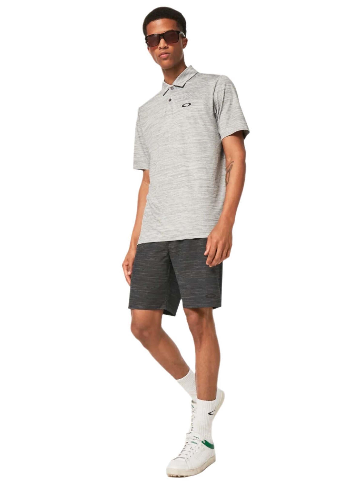 Oakley - New Galaxy Polo - New Athletic Heather - Velocity 21