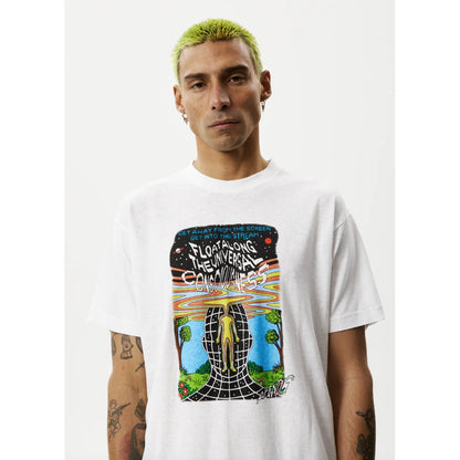 Afends - Next Level Hemp Boxy Fit Tee - Velocity 21