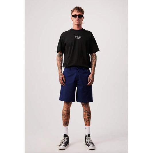 Ninety Twos Recycled Chino Short - Seaport - Afends - Velocity 21