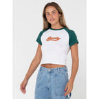 Rusty - Norty Contrast Short Sleeve Tee - Velocity 21