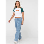 Rusty - Norty Contrast Short Sleeve Tee - Velocity 21