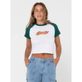 Rusty - Norty Contrast Short Sleeve Tee - Velocity 21