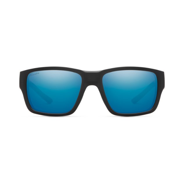 Smith - Outback - Velocity 21 Matte Black + Blue Mirror ChromaPop Polarised