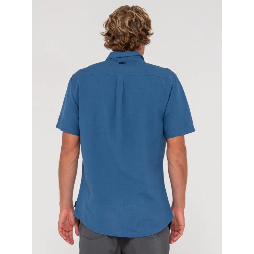 Overtone SS Linen Shirt - Rusty - Velocity 21