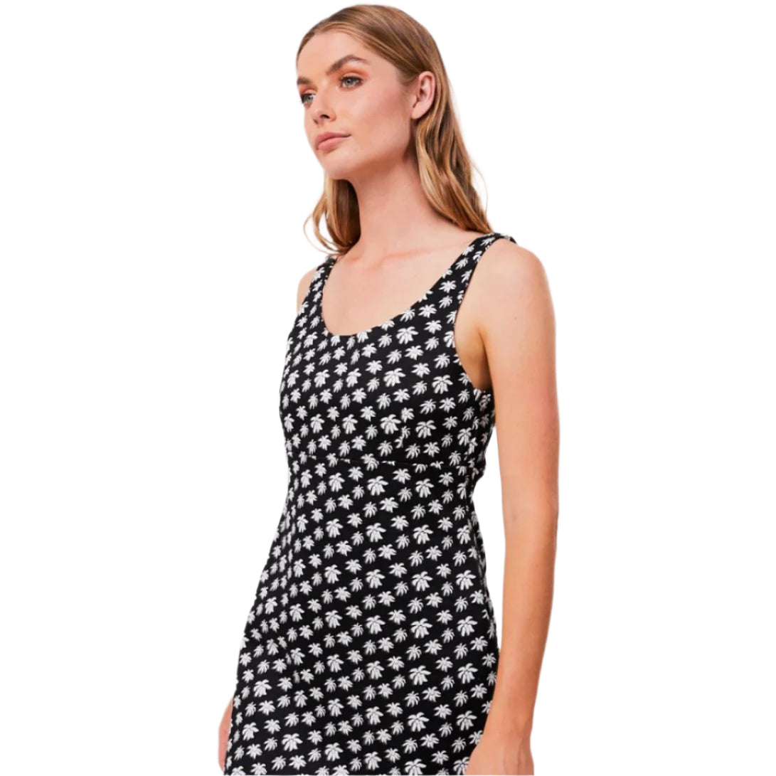 Afends - Pascale Hemp Printed Mini Dress - Velocity 21