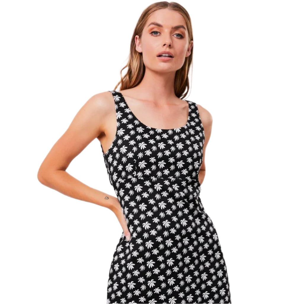 Afends - Pascale Hemp Printed Mini Dress - Velocity 21