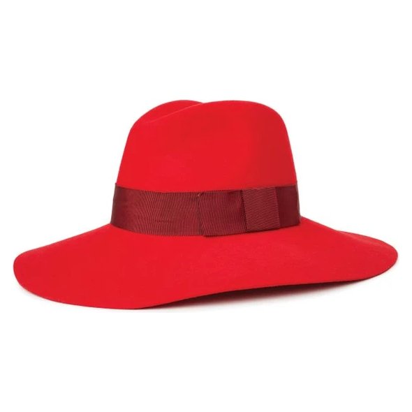 Piper Hat - Red/Burgundy - Brixton - Velocity 21