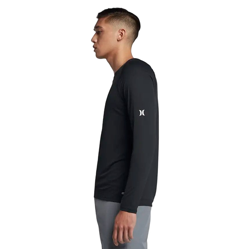 Hurley - Quick-Dry Long Sleeve Rash Vest - Black - Velocity 21