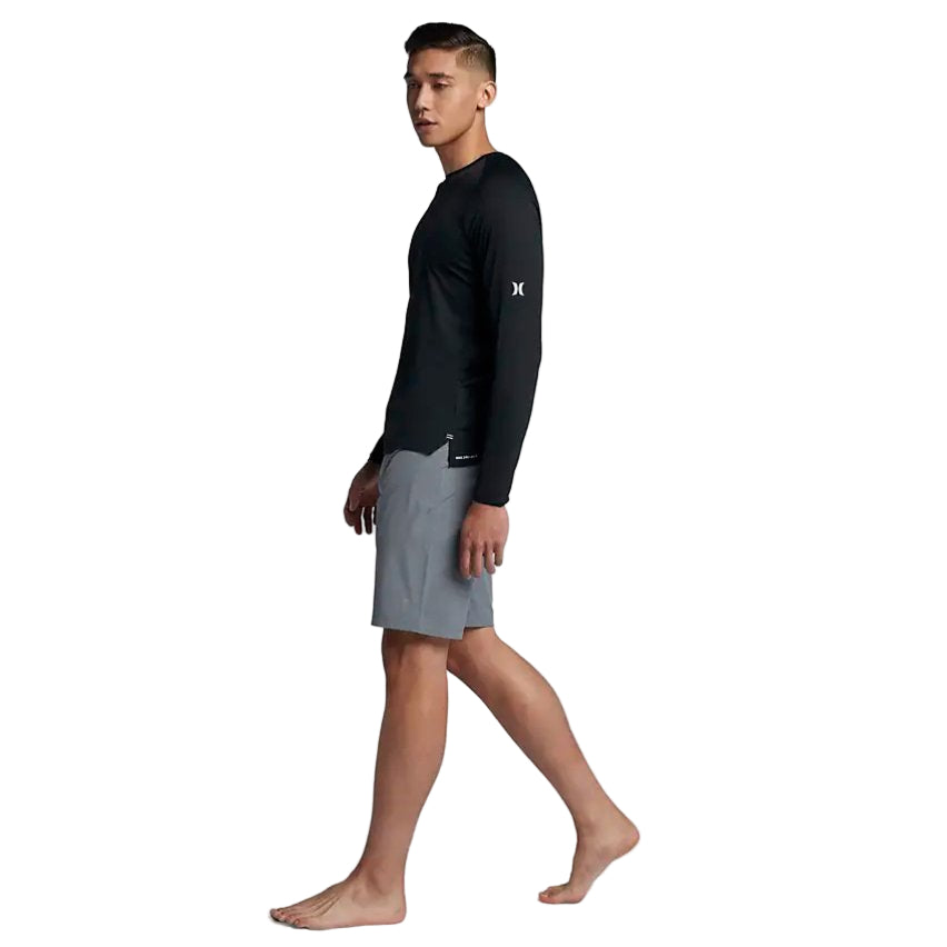 Hurley - Quick-Dry Long Sleeve Rash Vest - Black - Velocity 21