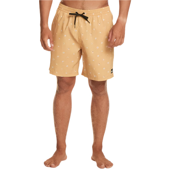 Quiksilver - Re-Mix Volley 17" Boardshort - Mustard - Velocity 21