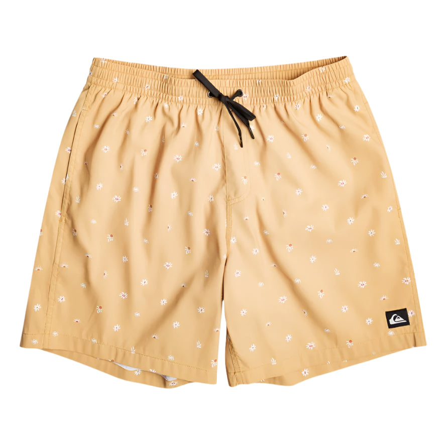 Quiksilver - Re-Mix Volley 17" Boardshort - Mustard - Velocity 21