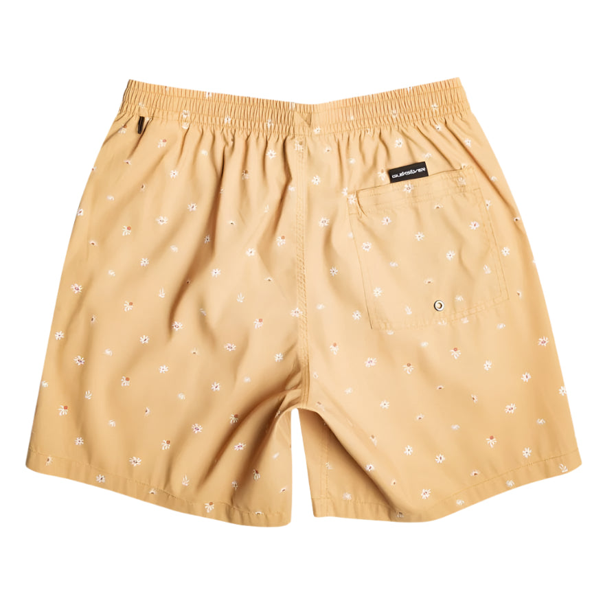 Quiksilver - Re-Mix Volley 17" Boardshort - Mustard - Velocity 21