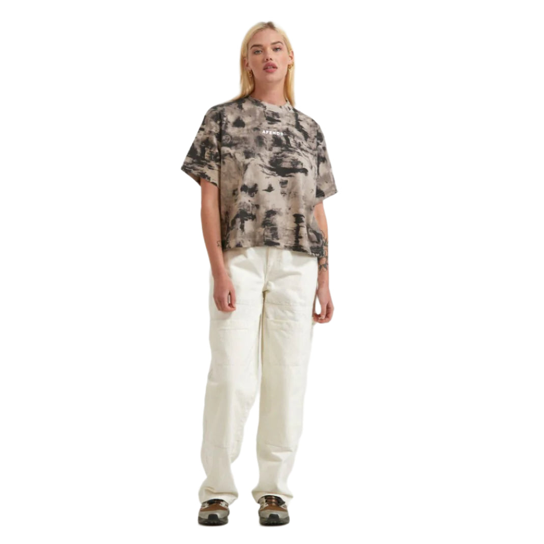 Afends - Real Time Organic Weighted Tee - Velocity 21