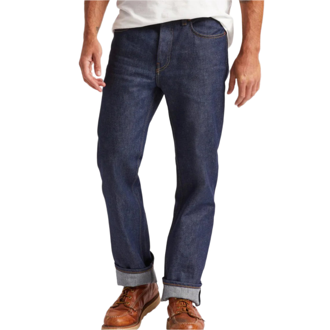 Brixton - Reserve 5- Pocket Denim Pant - Raw Indigo - Velocity 21