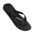 Havaianas - Rubber Logo - Black/White - Velocity 21