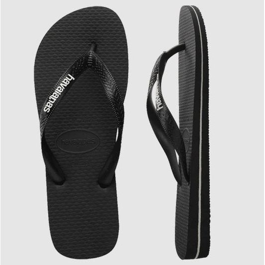 Havaianas - Rubber Logo - Black/White - Velocity 21