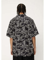 Afends - Script Recycled Cuban Short Sleeve Shirt - Velocity 21