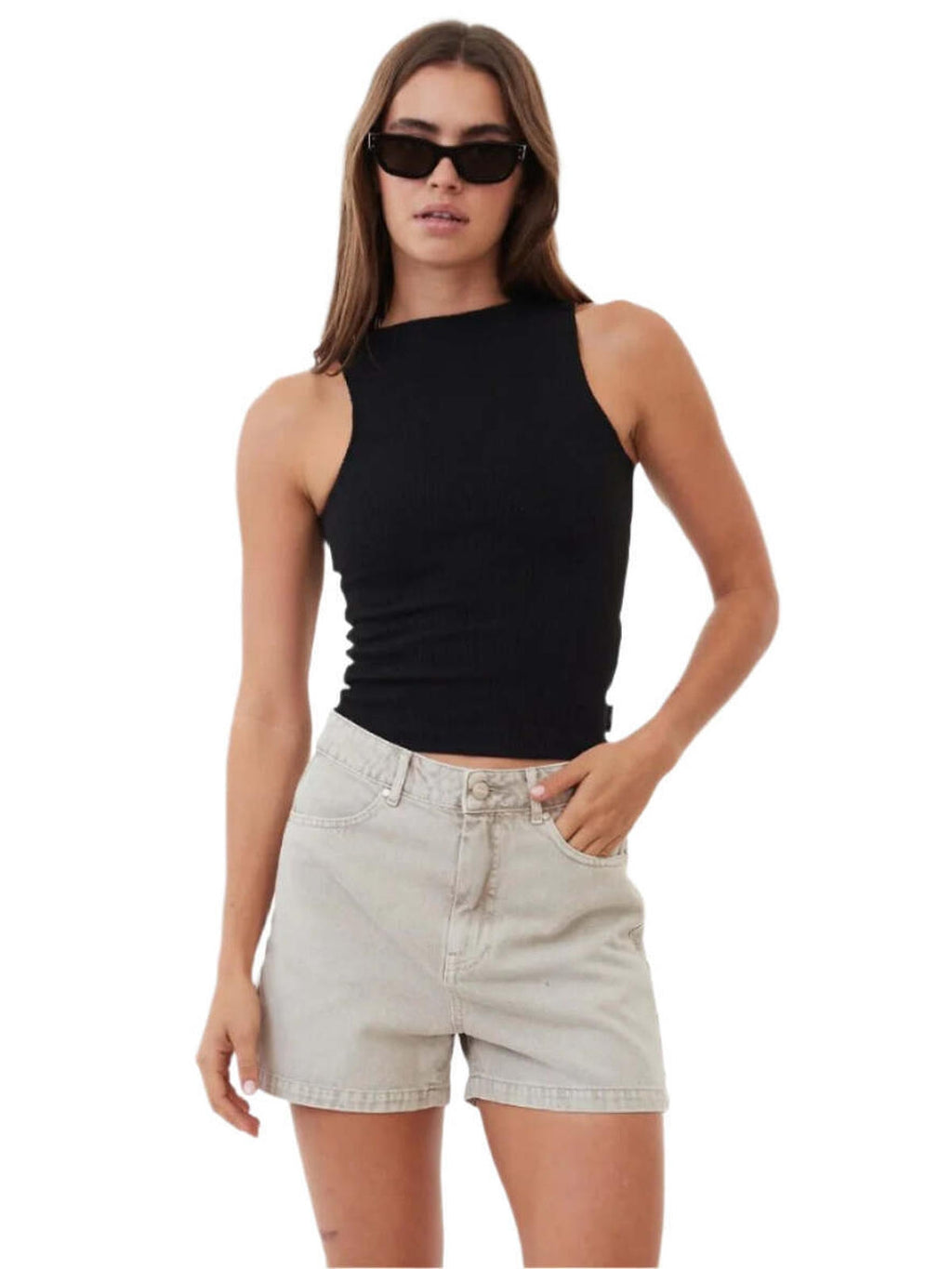 Afends - Seventy Three Organic Denim Cut Off Short - Velocity 21